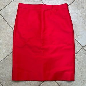 J. Crew no. 2 pencil skirt raspberry size 10